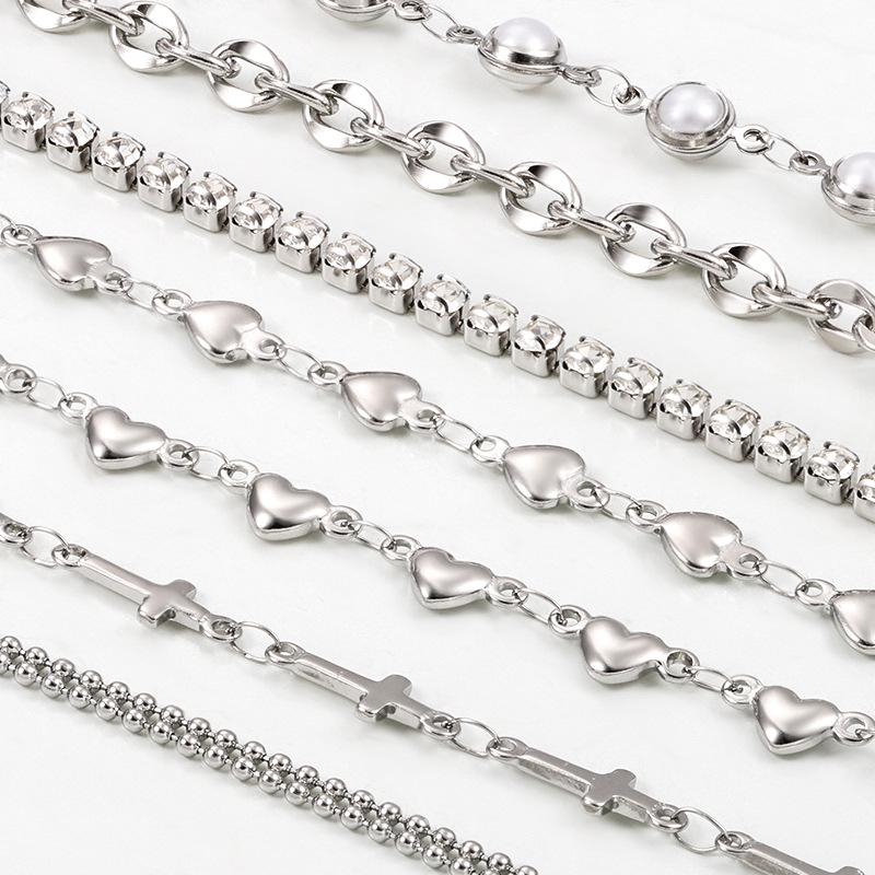 Multi-style Stainless Steel Waterproof Non Tarnish Jewelry Chains for DIY Necklace Bracelet Making Fashion Accessories Roll