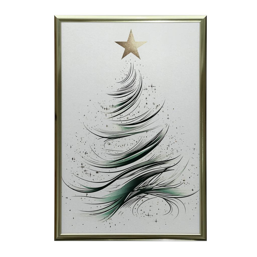 Christmas Glow Christmas Glow, 70X100 Cm, Unframed, Premium Canvas On Stretcher