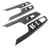 Car Interior Door Armrest Window Switch Panel Cover Trim Carbon Fiber Style Replacement for Kia EV6