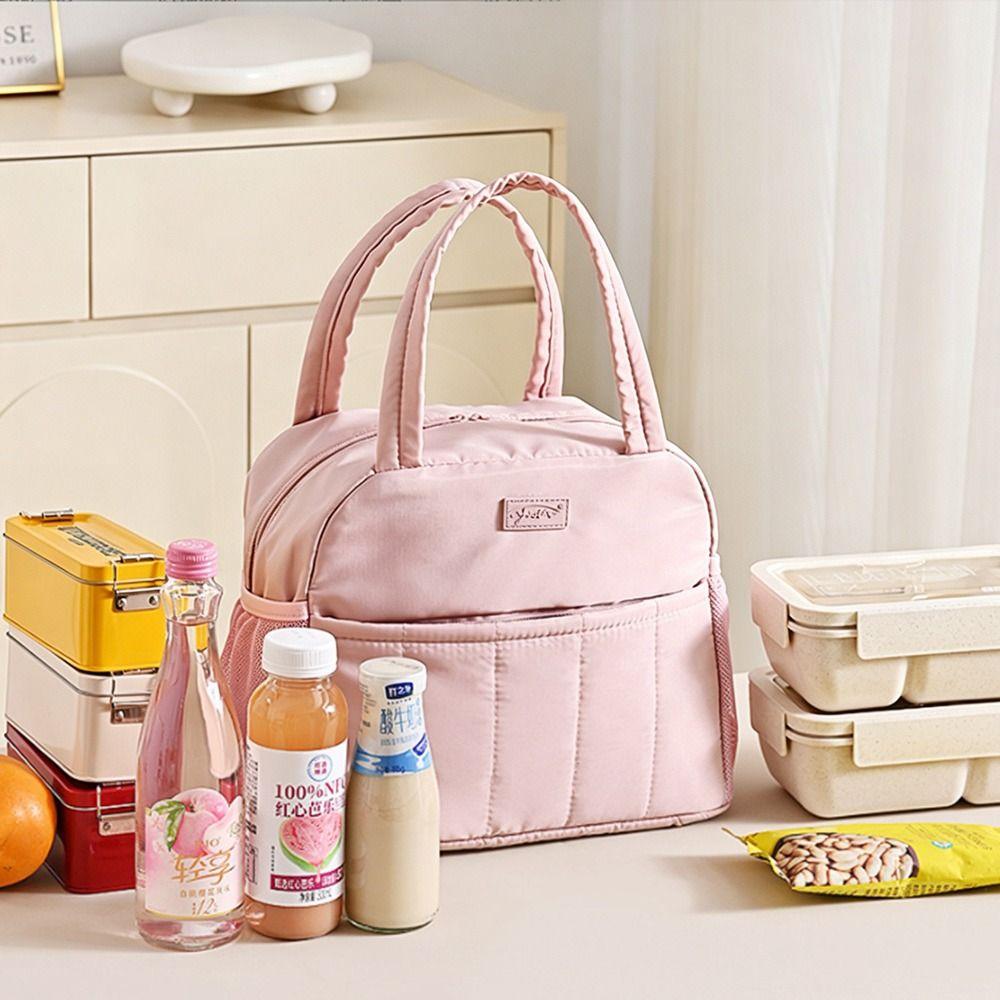 Thickened Lunch Bag Large Capacity Insulated Tote Bag Modern Lunch Box  for Students&Office Worker