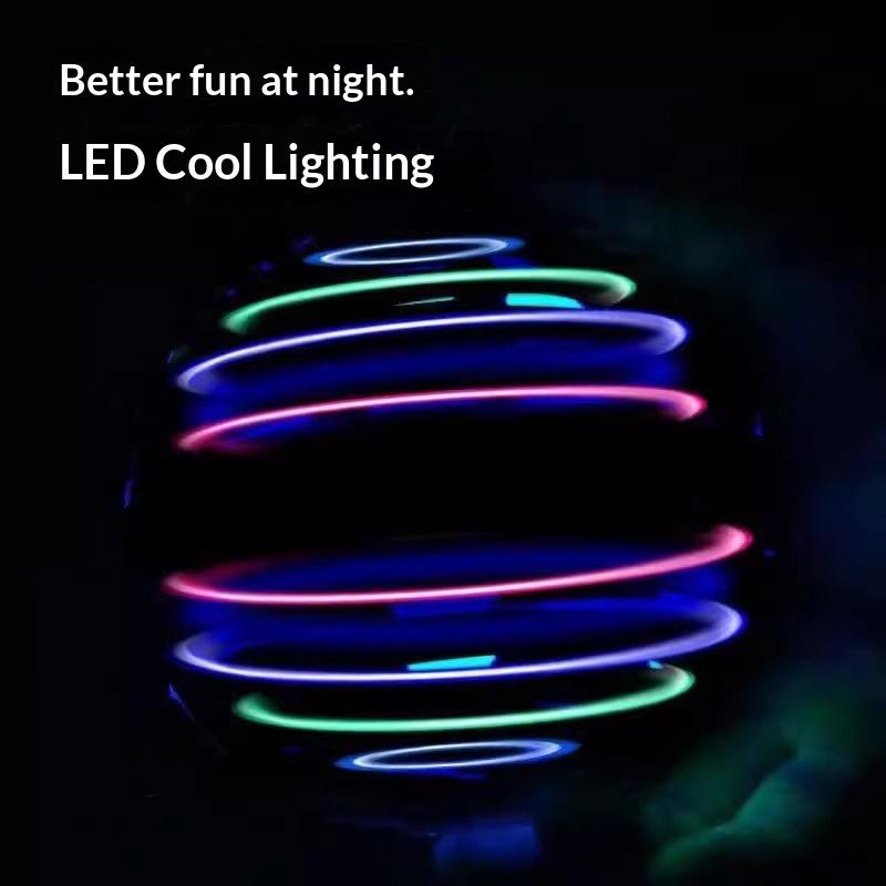 Intelligente Induktion UFO Drehende Fliegende Kugel Leuchtende Coole Fernbedienung Fliegende Scheibe Gyroskop Kinderspielzeug Junge Magische Kugel