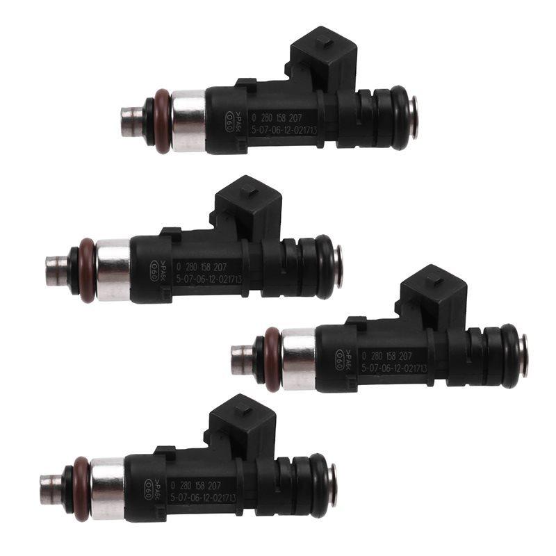 Precise For Ford Focus Fiesta Mondeo Edge Ecosport 1996-2023 4Pcs Fuel Injector Nozzle 8A6G-9F593-AA
