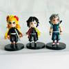 Demon Slayer Kimetsu No Yaiba Pvc Figure Set With Assembly For Anime Collectors And Cake Decor