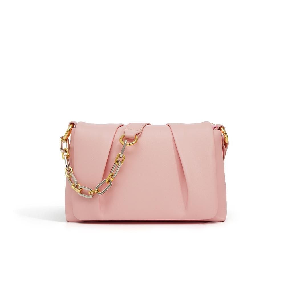 Leather high-end bag women's 2025 niche women's bag new versatile texture cloud bag single shoulder crossbody armpit bag