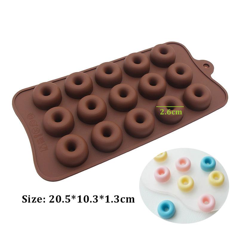 Handmade Chocolate Mould Candy Jelly Pudding Mold Flower Animal Heart Shape Silicone Moulds Baking Tool