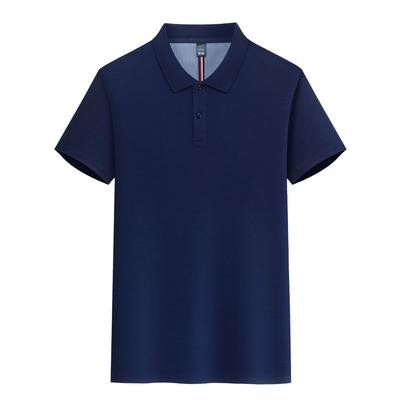 Summer POLO Shirt Men and Women Same Short-sleeved T-shirt Quick-drying Solid Color 220g 7A Antibacterial Lapel Top
