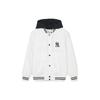 New MLB SS24 Baseball Jacket Unisex Ivory 3AJPV1241-50IVS