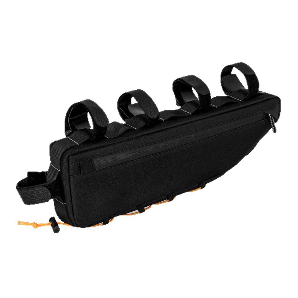 Bike Frame Storage Bag 3L Rainproof Top Tube Bag   Straps Mounting Mountain Bike Tool