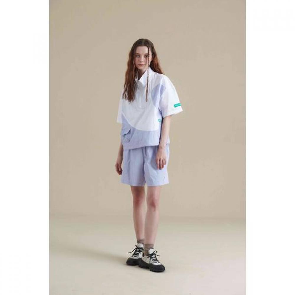 Анорак с коротким рукавом и принтом  Земля  Сиреневый lilac/90