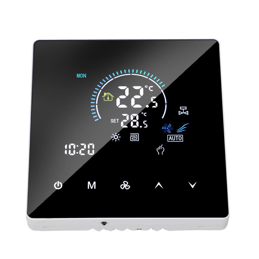 Zentralheizungsthermostat IP20 Farbdisplay 5 bis 60 Grad Celsius Einstellbarer Programmierbarer Thermostat