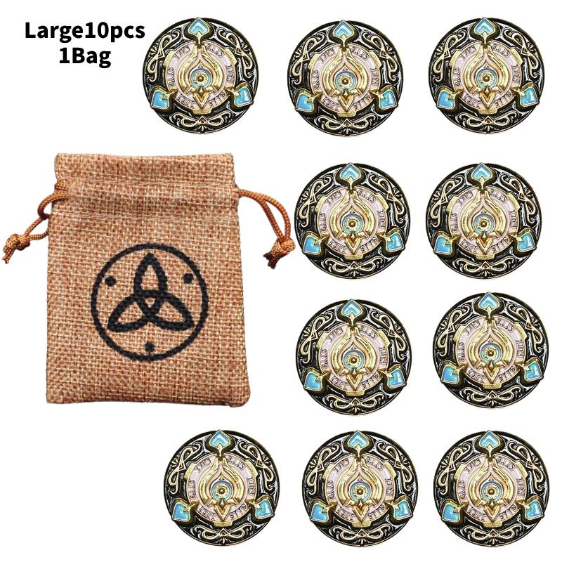 

Памятные монеты Honkai Rail Star Реквизит для косплея Игрушка Игровые подарки Атрибутика Large Bag