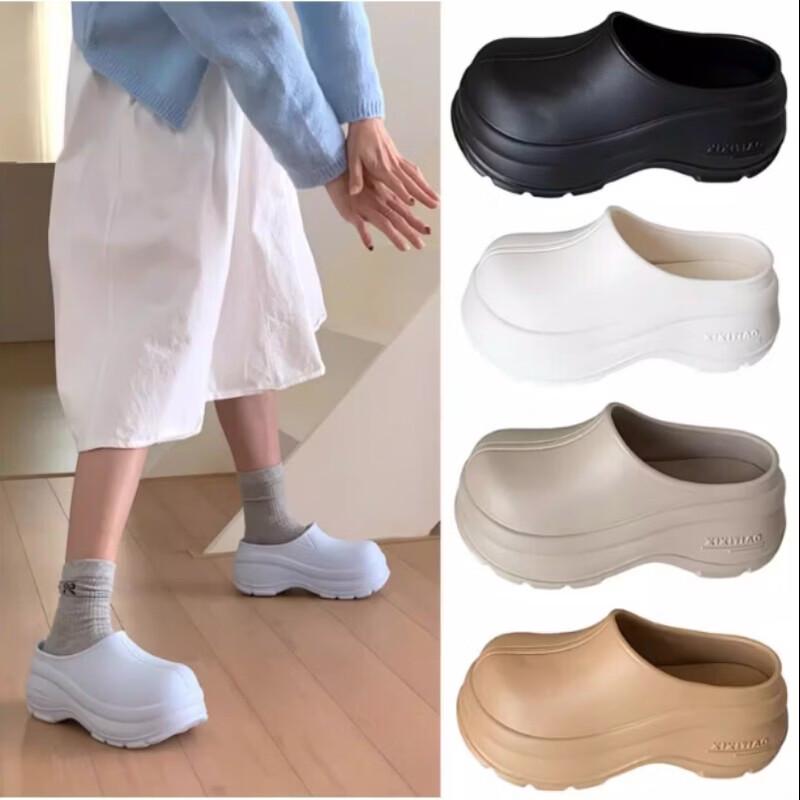 Mules de Plataforma Casuales para Mujer GUAIKEAI