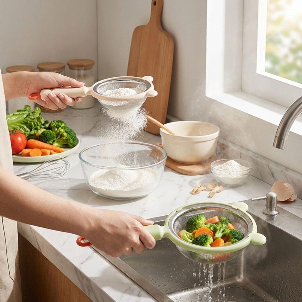 Detachable Filter Screen Anti-scalding Soy Milk Filter Wire Sieve Colander  Juice Extraction