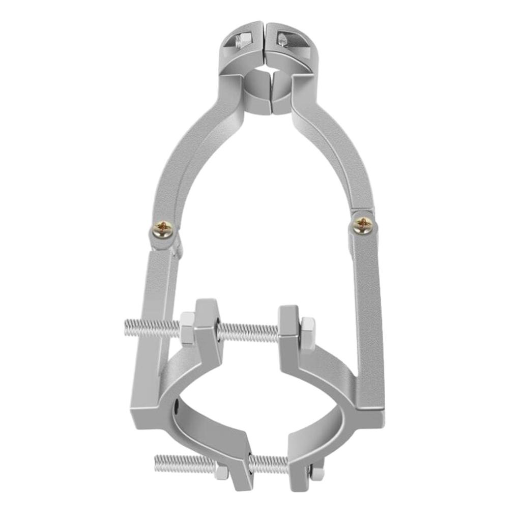 Square Hole Adapter Joint Mortiser Bit Sturdy Clamp Adjustable from 1.5-2.2inch for Bench Drill or Hand Drill