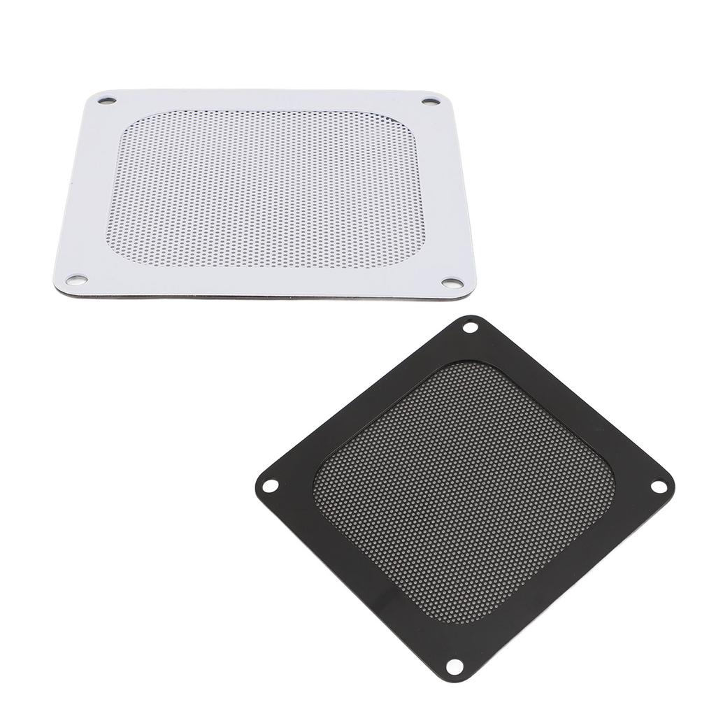 4PCS PVC Computer Fan Filter Grills Magnetic Frame PC Fan Dust Mesh PC Cooler Filter 3.66x3.66in