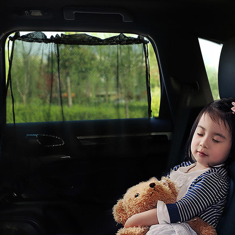 High Quality Car Sun Shade Curtains Side Window Sunshade Summer Sun Protection Light/UV Blocking Auto Privacy Blind Curtain