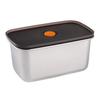 304 Stainless Steel Refrigerator Food Containers With Sealed Lids Vacuum Food Sealed Lunch Box Storage Fresh keeping Box