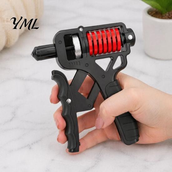Ergonomic Forearm Strengthener Hand Grip with Counter, 5-165kg Resistance Adjustable Strength Exerciser Trainer Exerciser, Rehabilitation Training