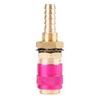 Water Cooled & Gas Adapter Quick Hose Connector Fitting For MIG TIG Welder Torch(Red)