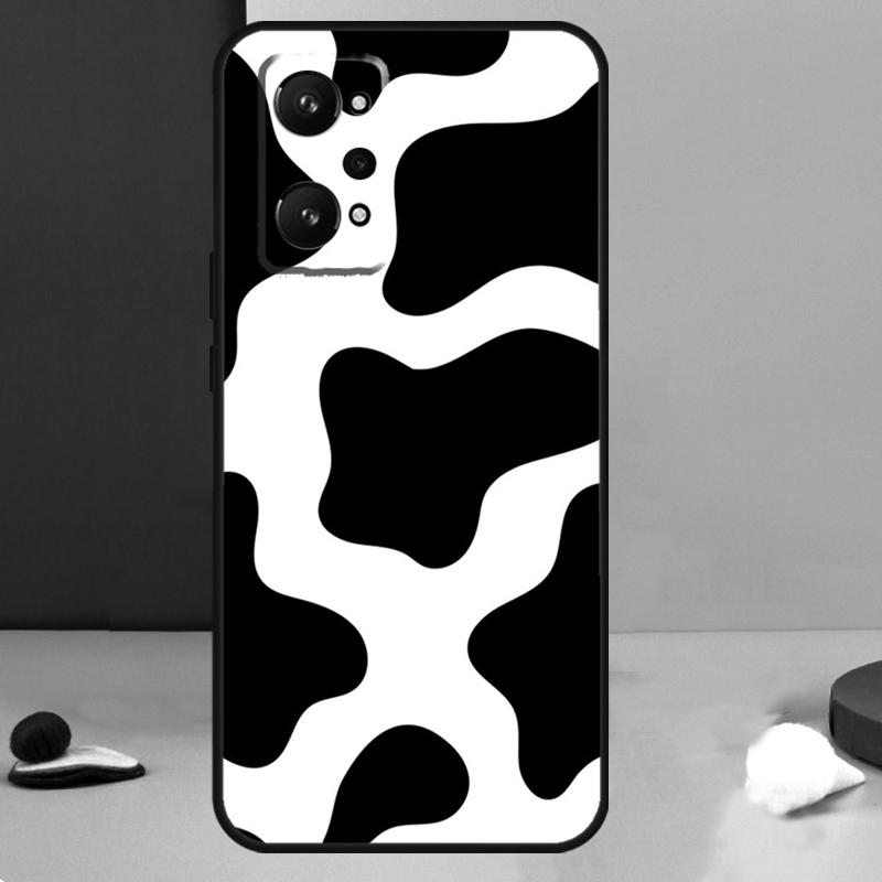 Spotted Cow Skin Print For Realme 14 13 Pro Plus 10 11 12 GT 5 6 6T GT7 Pro C61 C55 C53 C51 C21Y C25S C75 C67 Case