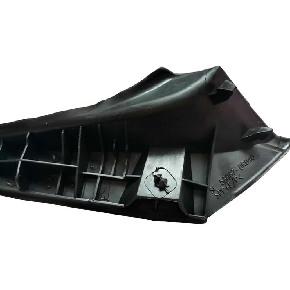 2Pcs Front Windshield Wiper Side Cowl Extension Cover Trim Cowl Hood Side Seal Panel Fender 53867-0R030 53866-0R030 For Toyota RAV4 2013 2014 2015