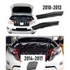 2Pcs Front Bumper Seal Strip Rubber Strip Headlight Up Seal For Toyota Land Cruiser LC150 2010-2013 2014-2017 Car Accessories