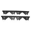 2 Pair Stainless Steel Stove Gap Covers Stove Gap Filler Range Trim Kit Heat Resistant Easy Clean Easy Adjustable