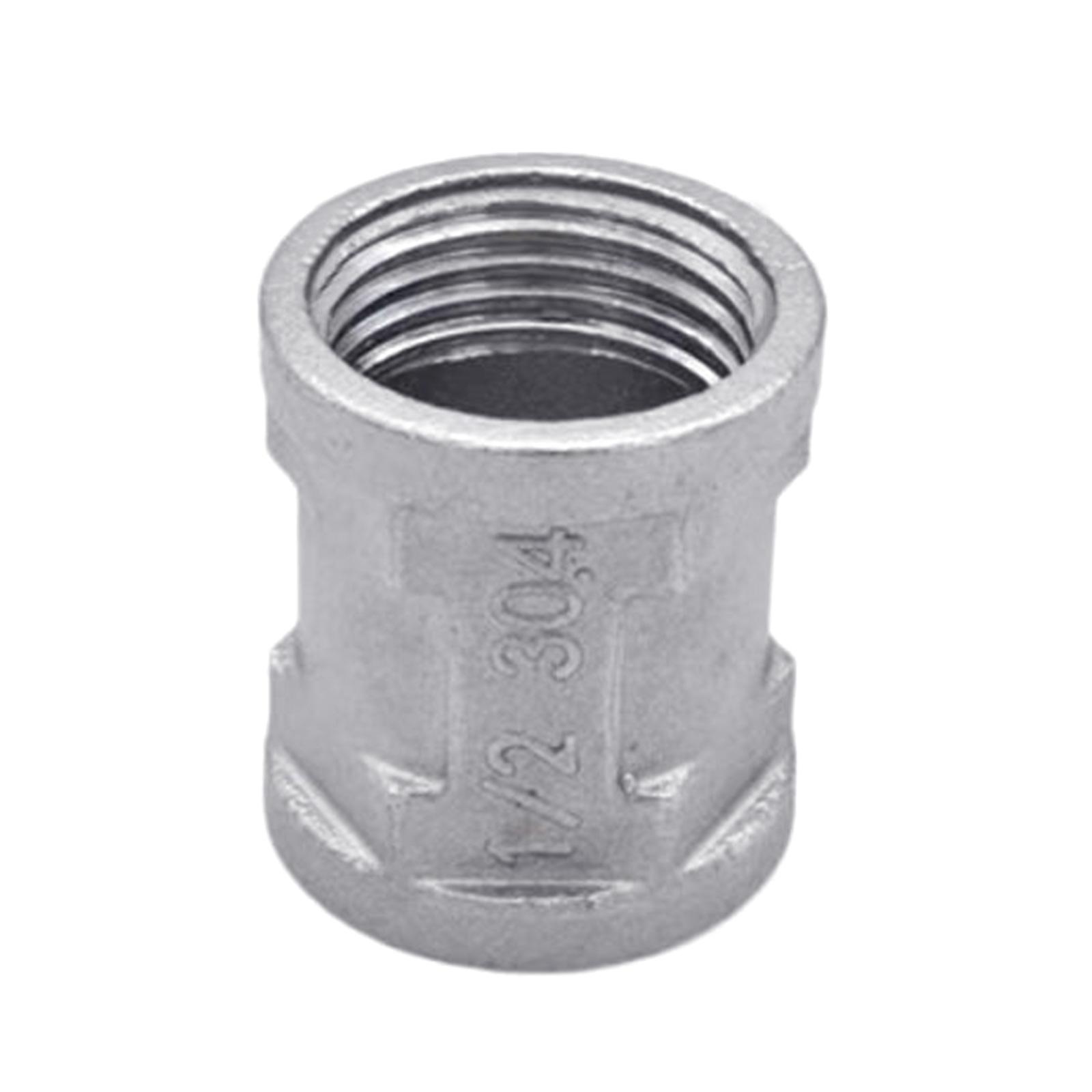 

Соединительный адаптер из нержавеющей стали, соединительная муфта, сантехнические фитинги, двухрукавный соединительный ниппель, трубный адаптер с внутренней резьбой 4