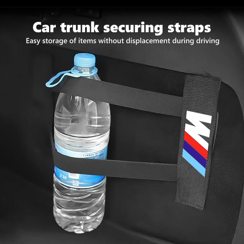 Car Trunk Organizer Strap Fixing Belt Storage Bag Tapes Fixed For BMW 1 3 5 7 Series M F01 F20 F10 F13 E52 E53 E60 E93