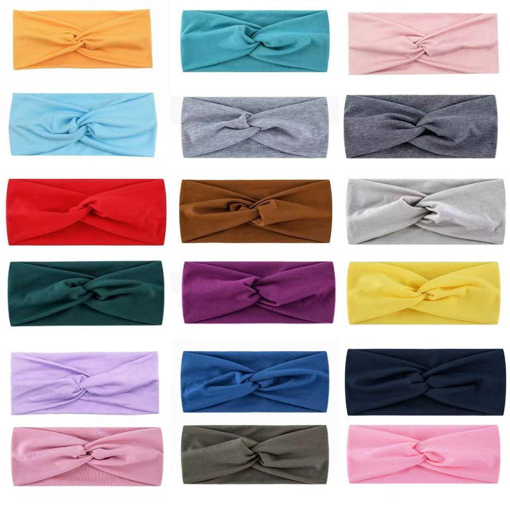 Bohemian Yoga Sweat-Absorbing Wide Headband