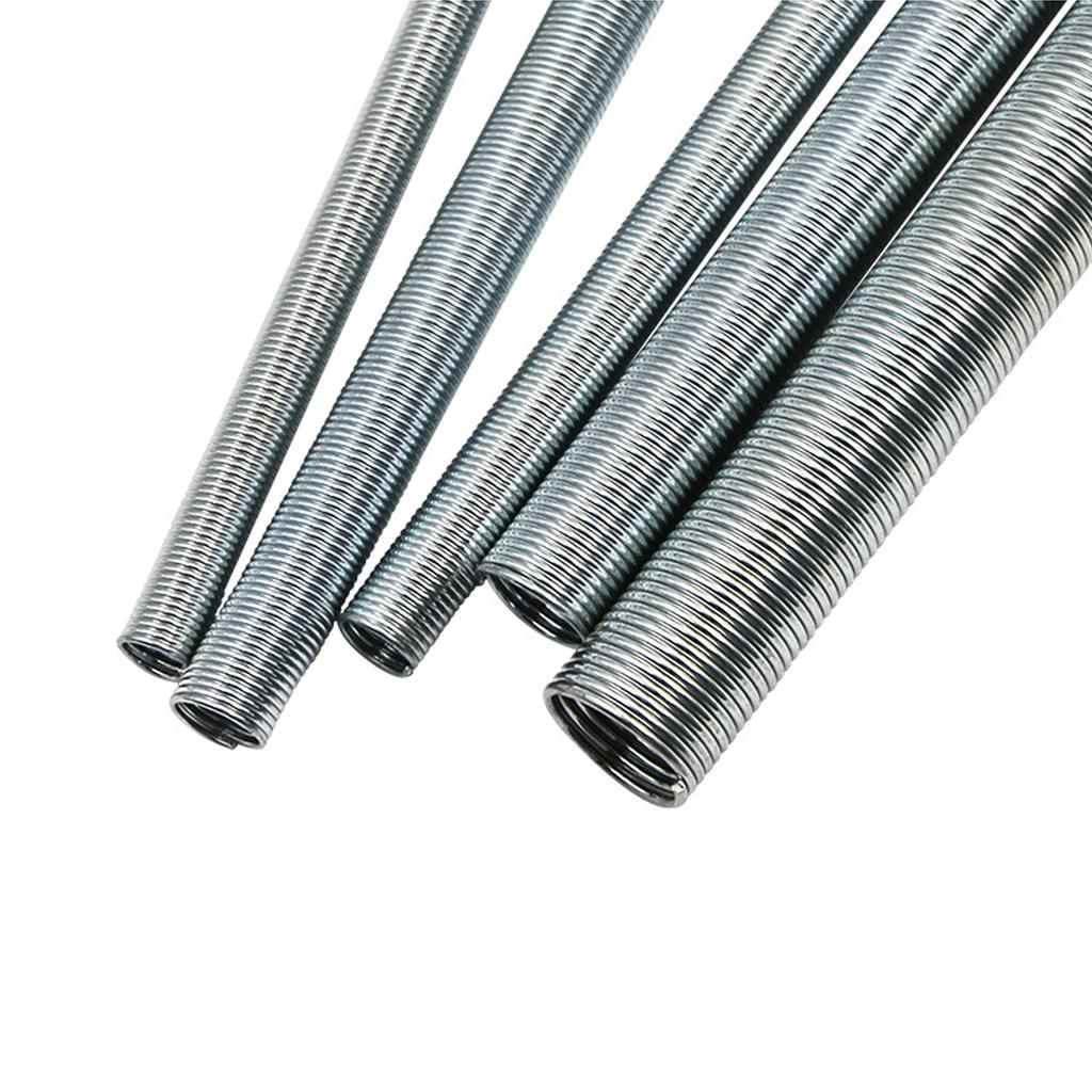5pcs Spring Tube Tension Spring Pipe Bender Spring Steel For Copper Aluminium