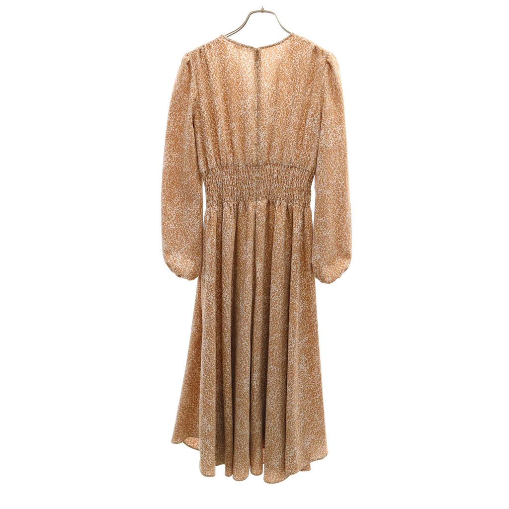 FRAY I.D Overall handle Long sleeve Long dress Brown Women Used