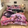 Lionel Messi Bedding Quilt Set Quilt Cover Pillowcase Home Decoration Birthday Gift (1 * duvet cover + 2 * pillowcase, without core)