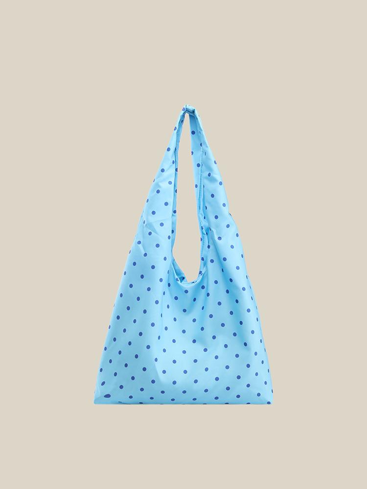 

Korean niche casual shoulder bag summer new lazy slack canvas bag women s commuter large-capacity tote bag синий