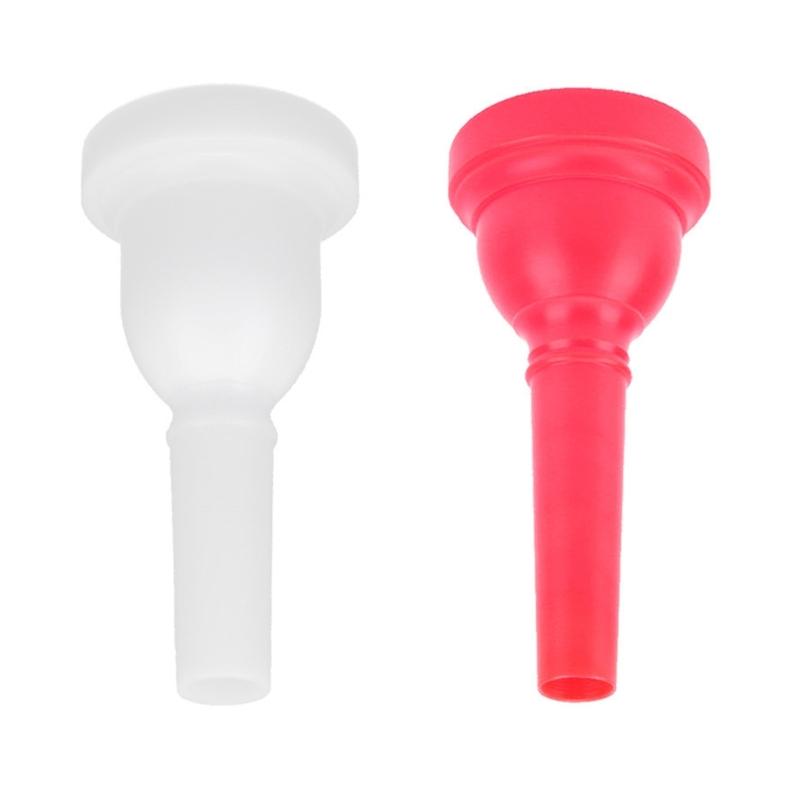 Plastic Trombone Mouthpiece Detachable Nozzle Alto Trombones Horn Mouthpiece Gift for Trombone Player Beginners