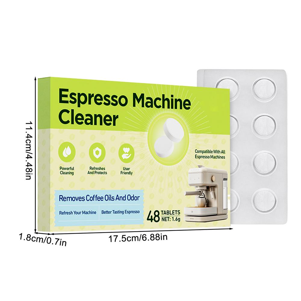 Cleaning Tablets for Coffee Machine Cleaner Descaler Tablets Safe & Effective Descaling Tablets for All Coffee Espresso Machine