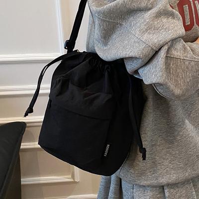 Cotton Jacket Portable Large Capacity Travel Bag Summer Fashion Casual Tote Bag Short-distance Commuting Backpack