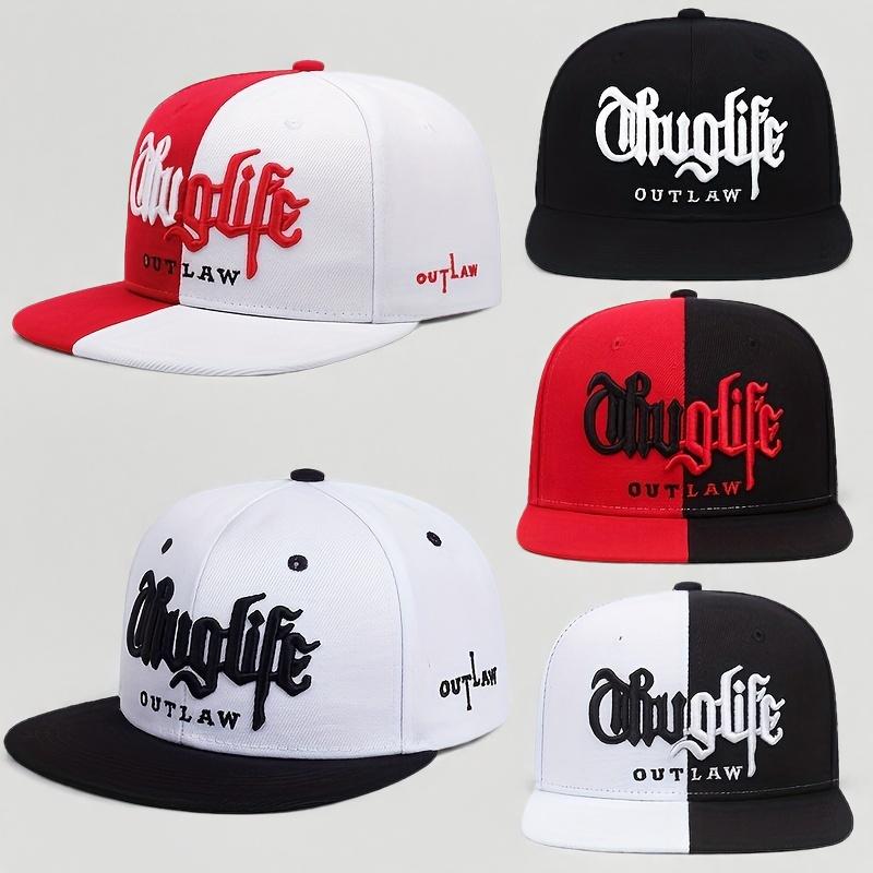 Freedom Outdoors Women's 1Pc Thug Life Embroidered Fashion Snapback Cap, Outdoor Sports Baseball Cap For Men And