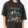 The Matrix T-shirt, Classic Action/sci-fi Movie T-shirt, Summer New Casual Fashion, Suitable for Both Men and Women.