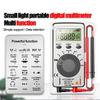 Portable Multimeter 1999 Counts Digital Multimeter Voltmeter Auto-Ranging for Testing Voltage Current Resist Continue