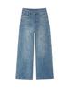 Full Sky Diamond Rhinestone Wide Leg Sparkle High Waist Slimming Jeans
