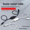 Smart WiFi Router Restart Cable with 72-Hour Auto Power Off Timer Controller