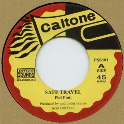 7inch Record PHIL PRATT  Safe Travel  Version PSS101 Pressure Sounds 2016 UK Reggae Ska  Dub Used