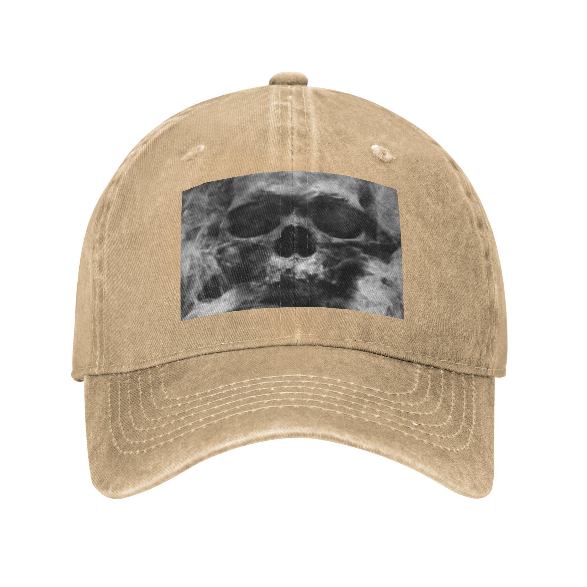 

Santa Muerte Saint Death Goth Mexican Muertos Skull Denim Cap Casual Baseball Caps Adjustable Hat Summer Unisex Baseball Hats One Size