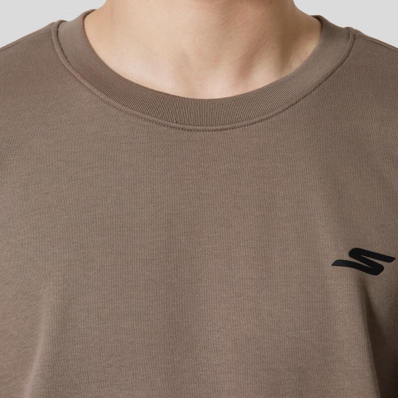 Skechers Comfort Sports Series Solid Color Comfortable Long Sleeve Breathable Sweatshirt Men Sweatshirt P425M017-00YF