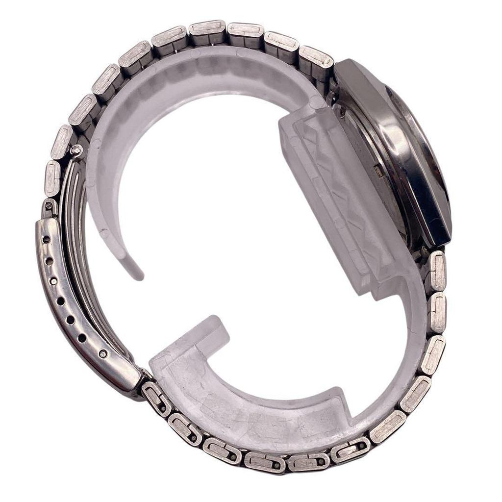 [USED] SEIKO Silver Wave Date Silver Women's Watch 889