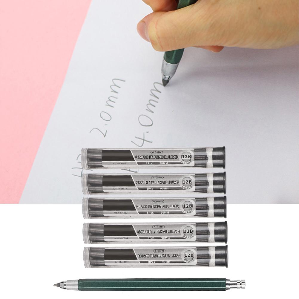 Mechanischer Bleistift Zeichenstift Ingenieur Malwerkzeug Künstlerbedarf mit Mine(4.0 Mechanischer Bleistift2b4b6b8b10b12b )