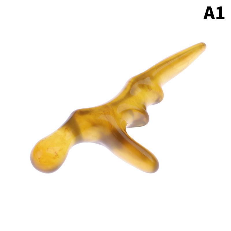 

Масажер Пристрій у формі великого пальця Розслаблення м’язів Унікальні інструменти для спини обличчя Ручні масажери для шкіри голови Меридіан Практична фасція A1