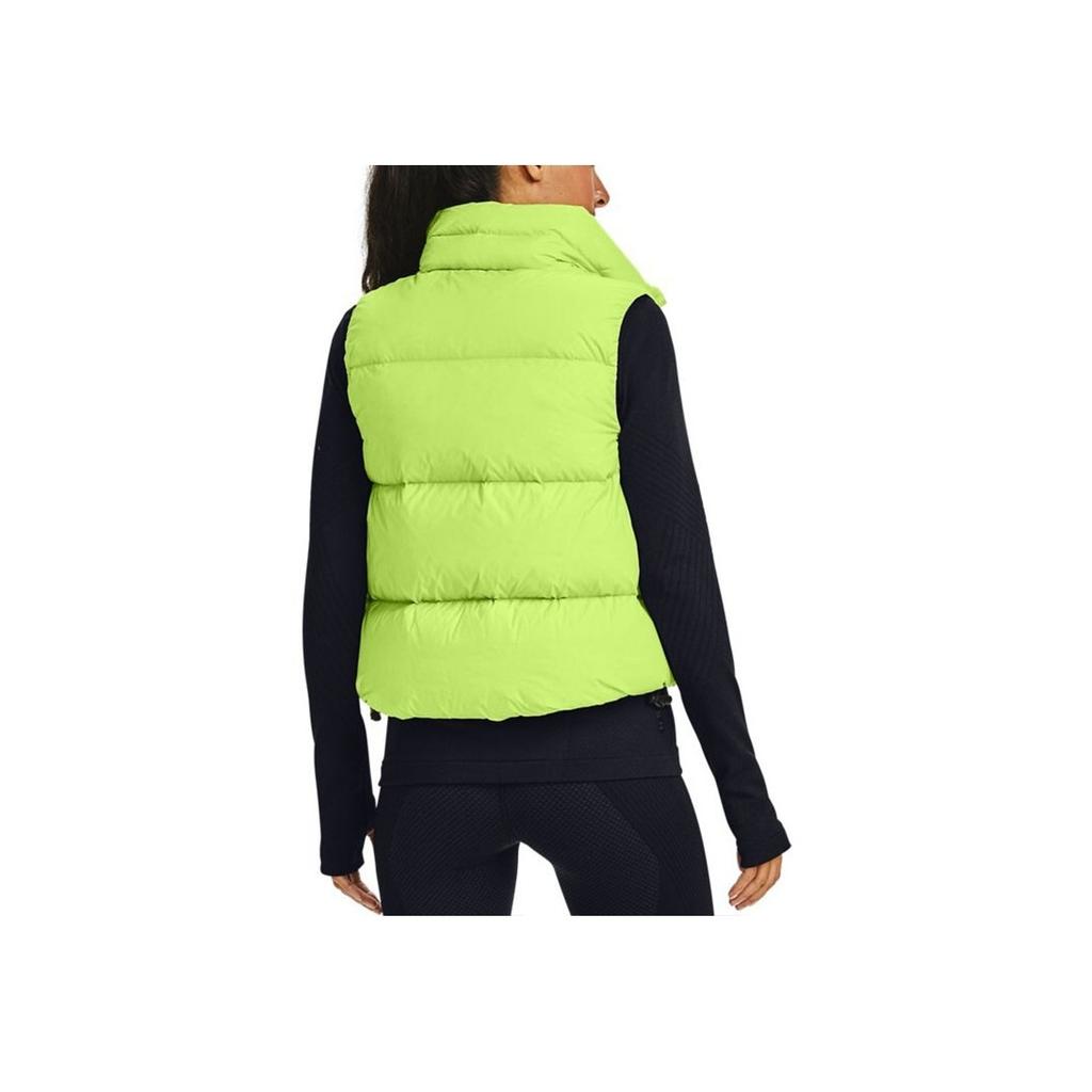 Under Armour Training Logo Sports Warm Down Vest Women Vests Green 1355834-291