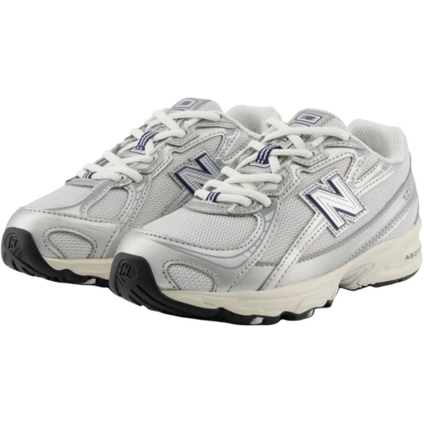 New Balance NB 740 Comfortable Versatile Shock Absorbing Breathable Low Top Casual Shoes Kids sneaker White PZ740WP